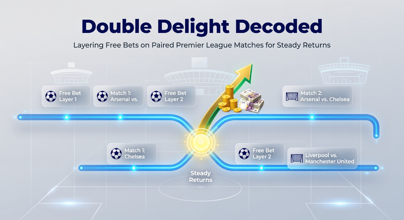Premier League players celebrating goals during a high-stakes match, highlighting scoring opportunities central to Double Delight promotions