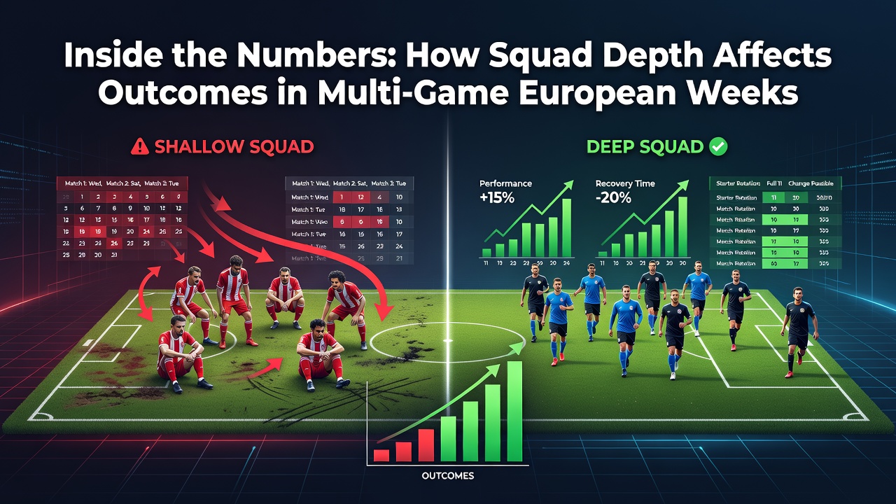 Inside the Numbers: How Squad Depth Affects Outcomes in Multi-Game European Weeks