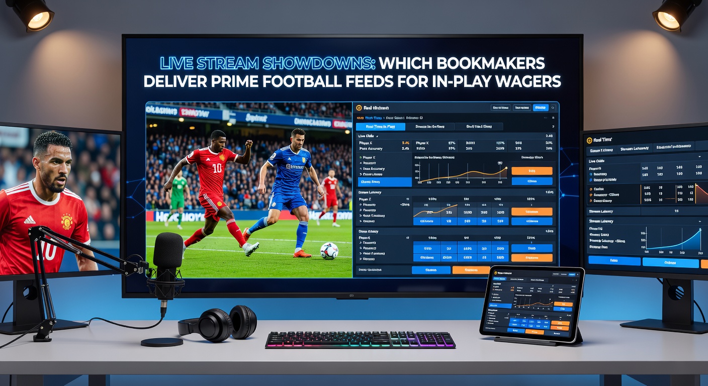 Close-up of in-play betting screen with live football stream, odds updating in real-time during a tense match moment