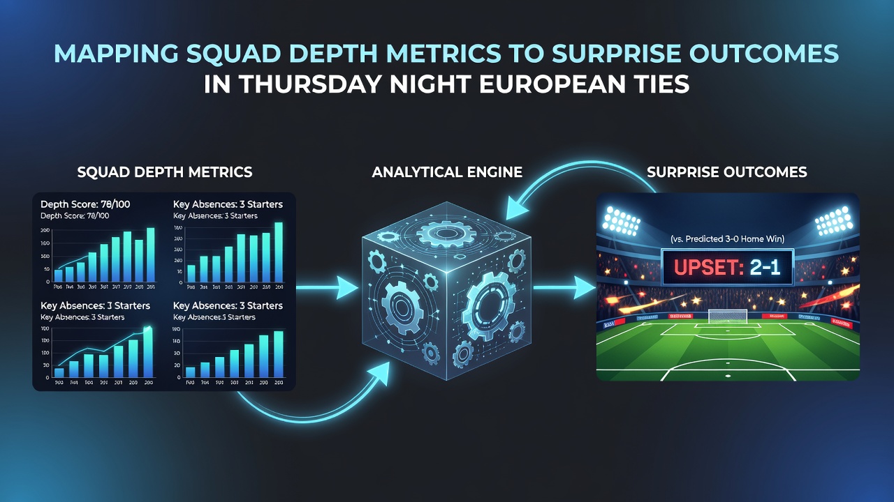 Football analysts reviewing squad depth charts for European midweek matches