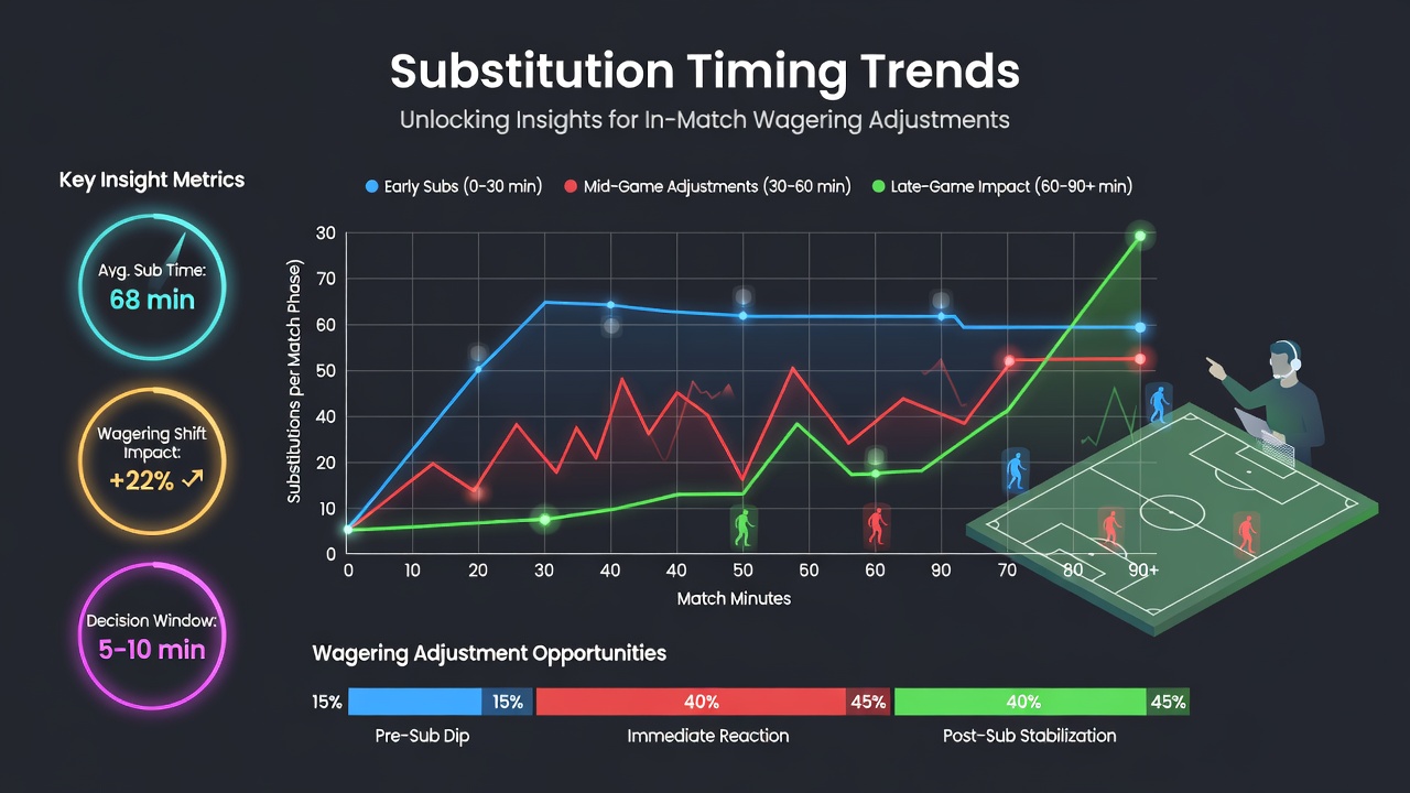 Substitution Timing Trends: Unlocking Insights for In-Match Wagering Adjustments