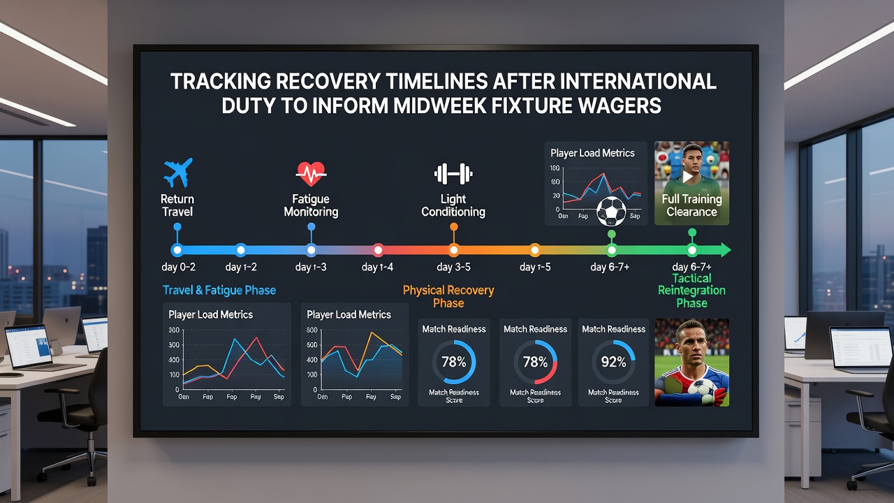 Data charts showing player performance metrics before and after international breaks